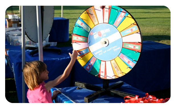 24″ Custom Table Top Prize Wheel, Prize Wheels, Wheel of Fortune